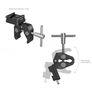 SmallRig 5313 V-Mount Yengeç Şekilli Kelepçe - Thumbnail
