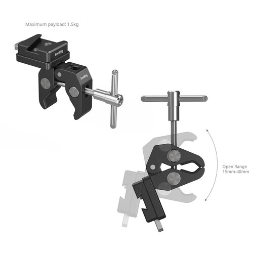SmallRig 5313 V-Mount Yengeç Şekilli Kelepçe