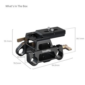 SmallRig - SmallRig 5365 Arca Tipi Montaj 15mm Ray Taban Plakası (1)