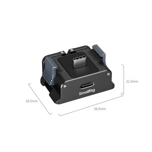 SmallRig 5376 DJI Osmo Pocket / 5 / 4 / 3 için Pil Adaptör Plakası - Thumbnail