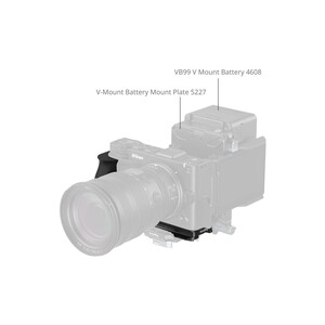 SmallRig 5466 Nikon ZR için Silikon Saplı L Şekilli Montaj Plakası - Thumbnail