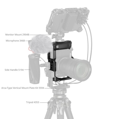 SmallRig 5467 Nikon ZR için Kafes