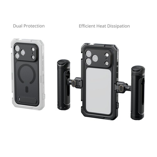 SmallRig 5541 iPhone 17Pro Max için Çift El Tipi Mobil Cihaz Kiti