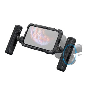 SmallRig 5541 iPhone 17Pro Max için Çift El Tipi Mobil Cihaz Kiti - Thumbnail