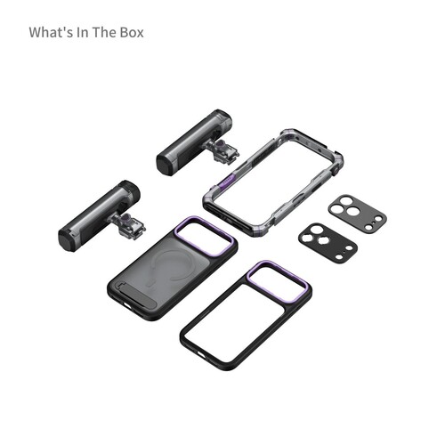 SmallRig 5584 Megatron Edition iPhone 17 Pro Max için Çift El Tipi Mobil Cihaz Kiti