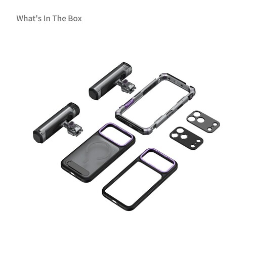 SmallRig 5585 Megatron Edition iPhone 17 Pro için Çift El Tipi Mobil Cihaz Kiti