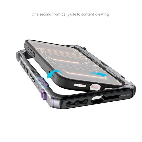 SmallRig 5585 Megatron Edition iPhone 17 Pro için Çift El Tipi Mobil Cihaz Kiti