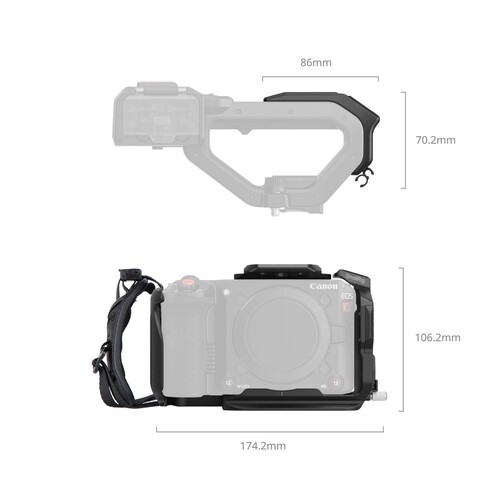 SmallRig 5657 Canon EOS C50 için Kafes Kiti