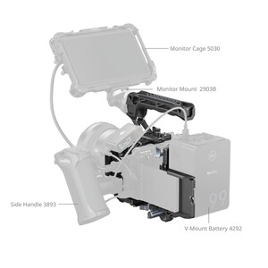 SmallRig 5823 Sony FX3 / FX30 için Kafes Kiti - Thumbnail