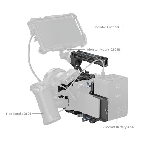 SmallRig 5823 Sony FX3 / FX30 için Kafes Kiti
