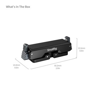 SMALLRİG - SmallRig 5919 Insta360 GO için Hızlı Çıkarma Montaj Adaptörü (1)
