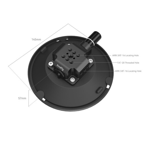 SmallRig 6'' Vantuzlu Kamera Yuvası 4114