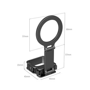 SmallRig - SmallRig 6004 DJI Osmo Pocket 4P / 4 / 3, Xtra Muse ve Cep Telefonları için Takılabilir Destek Aparatı (1)