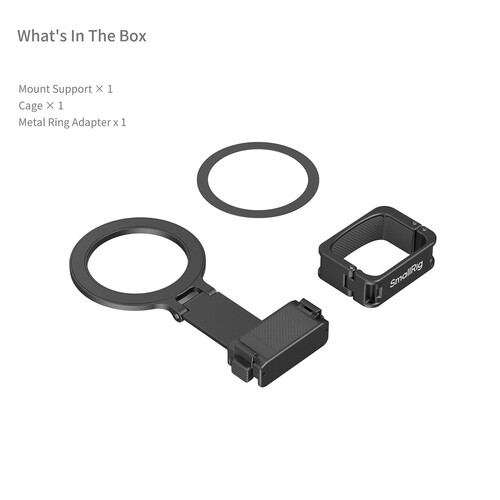 SmallRig 6004 DJI Osmo Pocket 4P / 4 / 3, Xtra Muse ve Cep Telefonları için Takılabilir Destek Aparatı