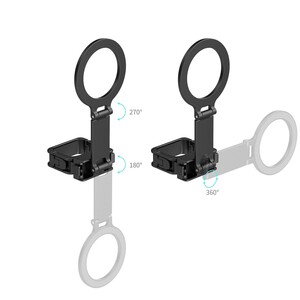 SmallRig 6004 DJI Osmo Pocket 4P / 4 / 3, Xtra Muse ve Cep Telefonları için Takılabilir Destek Aparatı - Thumbnail