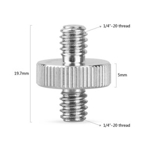 SmallRig 828 1/4 ''Çift Uçlu Vida - Thumbnail