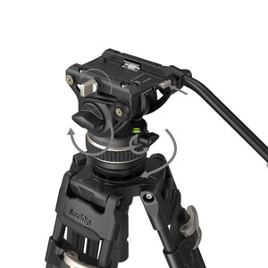 SmallRig - SmallRig 3989 AD-100 Video Kamera Karbon Fiber Tripod Kiti (1)