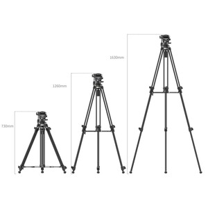 SmallRig - SmallRig AD-50 4685 Hafif Video Karbon Fiber Tripod (1)
