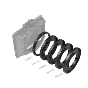 SmallRig - SmallRig Adaptör Halkaları Kiti (Φ52/55/58/62/86-95mm) 3383
