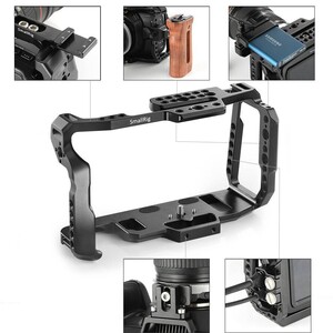 SmallRig Blackmagic 4K & 6 K Kafes + Güneşlik 3047 + VH2299 - Thumbnail