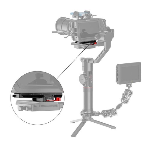 SmallRig BSS2403 BMPCC 4K & 6K için Ofset Kiti ve Ronin S Crena 2 Moza Aır 2