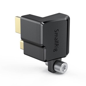 SmallRig - SmallRig AAA2700 BMPCC 4K Kafesi için HDMI ve Type-C Dik Açı Adaptörü