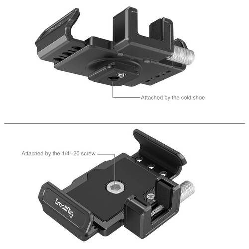 SmallRig BMPCC 6K PRO için T5 / T7 SSD Tutucu 3272