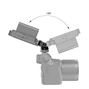 SmallRig BSE2346B Metal Döner ve Eğimli Monitör Montaj Ayağı - Thumbnail