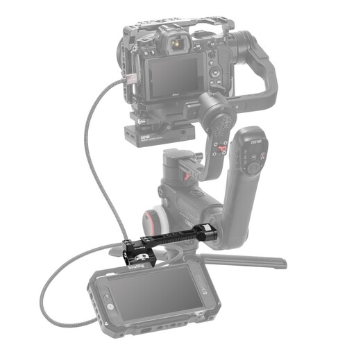 SmallRig BSE2386B DJI RONIN-S / SC ZHIYUN CRANE 2S / 3 / 3S / WEEBILL-S / Gimbalar için Monitör Kolu