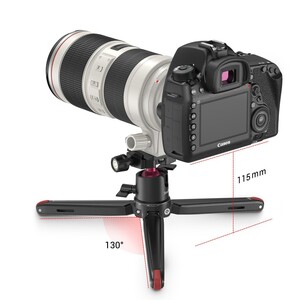 SmallRig BUT2664 Panoramik Top Kafalı Masa Üstü Mini Tripod - Thumbnail