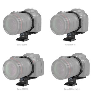 SmallRig Canon 4300 EOS'a R Serisi Kameralar için Döndürülebilir Yataydan Dikeye Montaj Plakası Kiti - Thumbnail