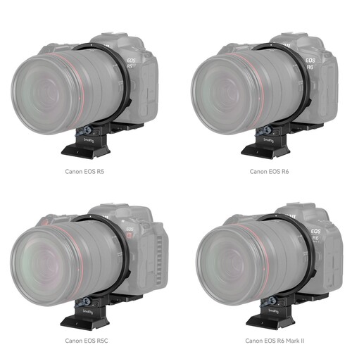 SmallRig Canon 4300 EOS'a R Serisi Kameralar için Döndürülebilir Yataydan Dikeye Montaj Plakası Kiti