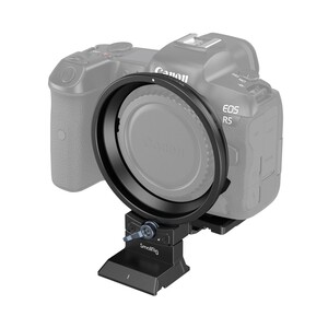 SmallRig - SmallRig 4300 Canon EOS'a R Serisi İçin Döndürülebilir Yataydan Dikeye Montaj Plakası Kiti