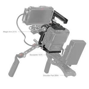 SmallRig 3899 Canon EOS C70 için El Kiti - Thumbnail