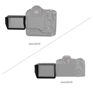 SmallRig Canon EOS R3/ EOS R5&R5 C Kamera için Güneşlik 3673 - Thumbnail