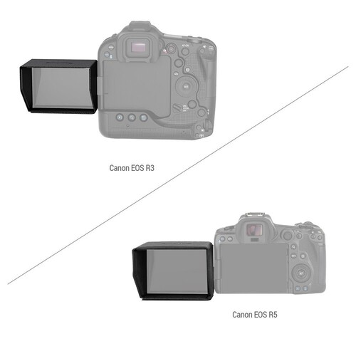SmallRig Canon EOS R3/ EOS R5&R5 C Kamera için Güneşlik 3673