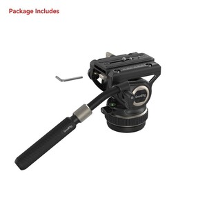 SmallRig - SmallRig DH10 4165 Video Tripod Kafası (1)
