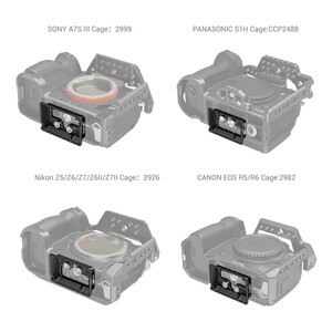 SmallRig DJI RS 2 / RSC 2 / RS 3 / RS 3 Pro Gimbal için Arca-Tipi Hızlı Çıkarma Plakası 3154 - Thumbnail