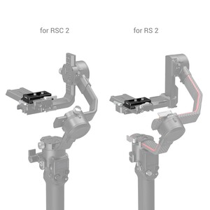 SmallRig DJI RS 2 / RSC 2 / RS 3 / RS 3 Pro Gimbal için Arca-Tipi Hızlı Çıkarma Plakası 3154 - Thumbnail