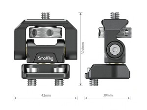SmallRig 2904B Döner ve Eğimli Vidalı Monitör Tutucu - Thumbnail