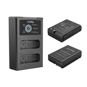 SmallRig - SmallRig EN-EL14 Batarya ve Şarj Cihazı Kiti 3819 (1)