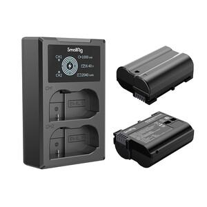 SmallRig EN-EL15 Batarya ve Şarj Cihazı Kiti 3820 - Thumbnail