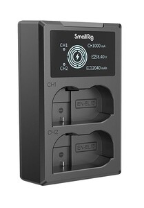 SmallRig - SmallRig EN-EL15 Çiftli Şarj Cihazı (4083)