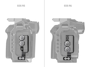 SmallRig EOS R5 R6 Kafes için HDMI ve USB-C Kablo Kelepçesi 2981 - Thumbnail