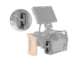 SmallRig EOS R5 R6 Kafes için HDMI ve USB-C Kablo Kelepçesi 2981 - Thumbnail