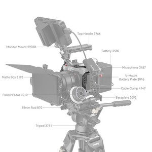 SmallRig 4135 FUJIFILM X-T5 için Çok İşlevli Kafes - Thumbnail