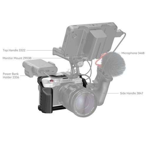 SmallRig 4135 FUJIFILM X-T5 için Çok İşlevli Kafes
