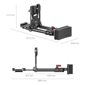 SmallRig 4063 Kompakt V-Mount Plaka Sistemi - Thumbnail