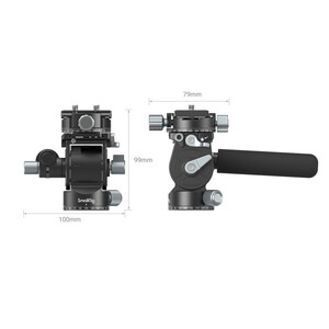 SmallRig Hafif Sıvı Başlıklı Video Kafası 3457B - Thumbnail