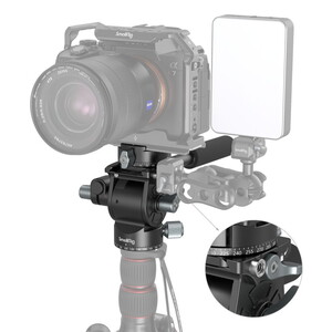 SmallRig Hafif Sıvı Başlıklı Video Kafası 3457B - Thumbnail
